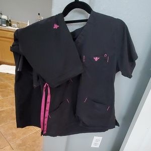 Med couture scrub set